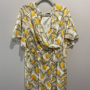 SHEIN lemon romper